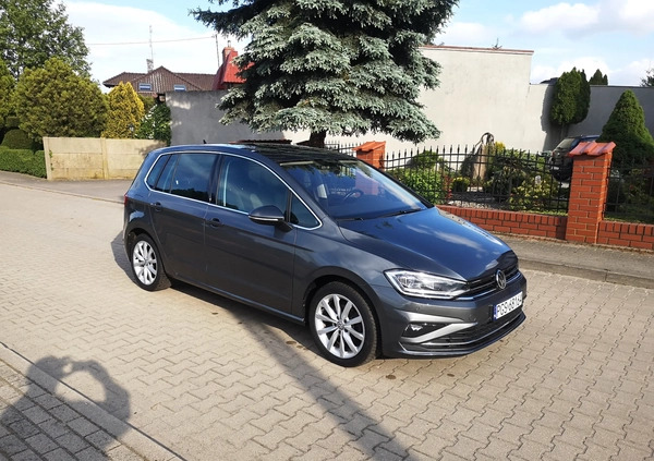 Volkswagen Golf Sportsvan cena 67527 przebieg: 151300, rok produkcji 2019 z Krobia małe 106